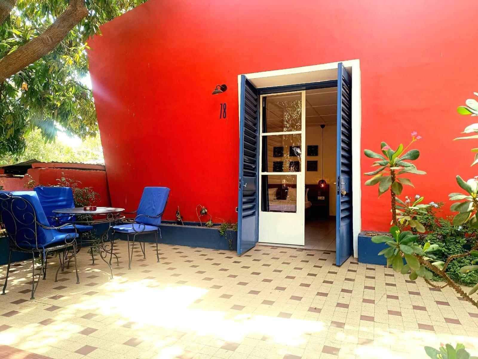 Hotel Les Palmiers Ουαγκαντουγκού Εξωτερικό φωτογραφία